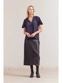 Blake Ruffle Sleeve Blouse
