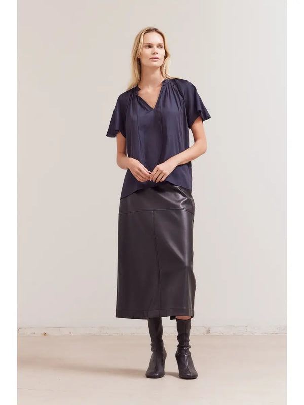 Blake Ruffle Sleeve Blouse