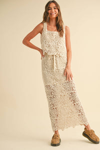 Flower Crochet Top