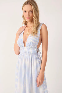 Lurex Stripes Maxi Dress