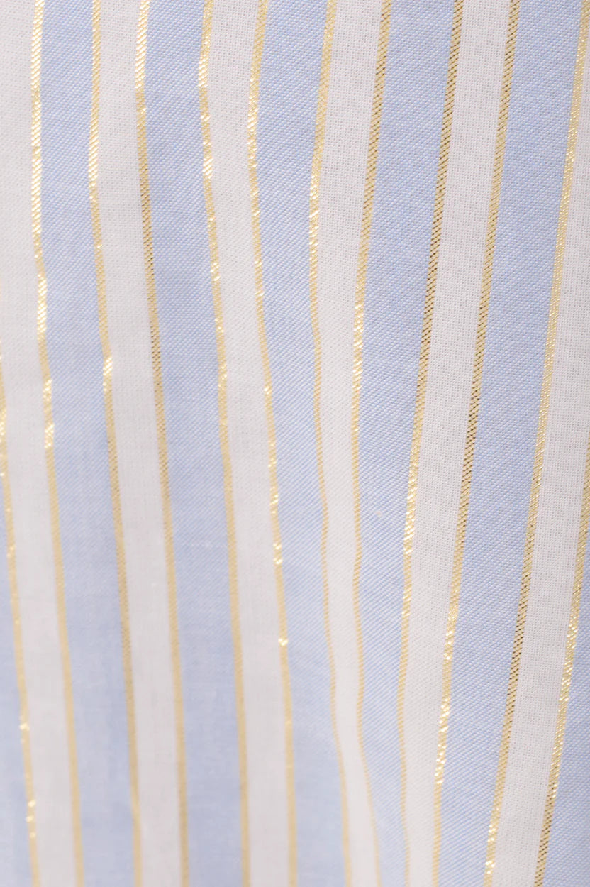 Lurex Stripes Maxi Dress