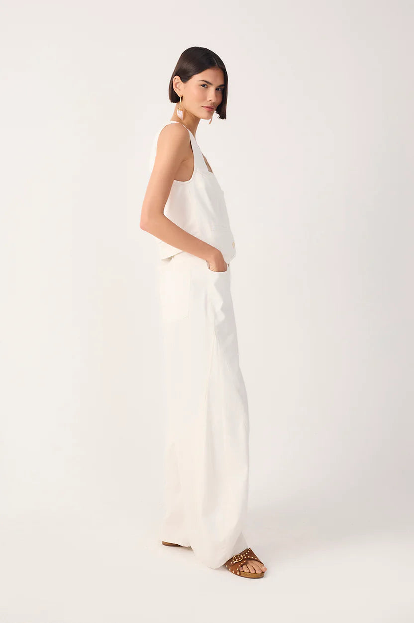 Linen Twill Tailored Pants