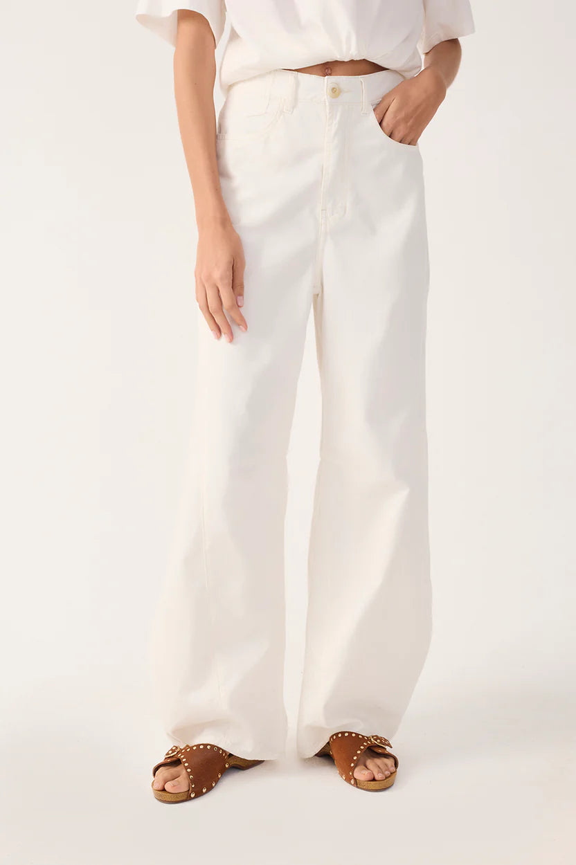 Linen Twill Tailored Pants