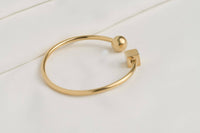 Gold Cuff Bangle Bracelets