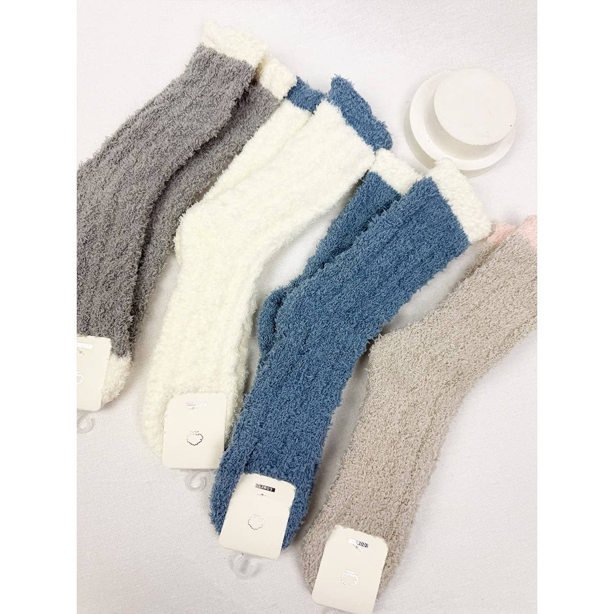 Cable Knit Cozy Socks