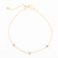 Kristina Birthstone Bracelet