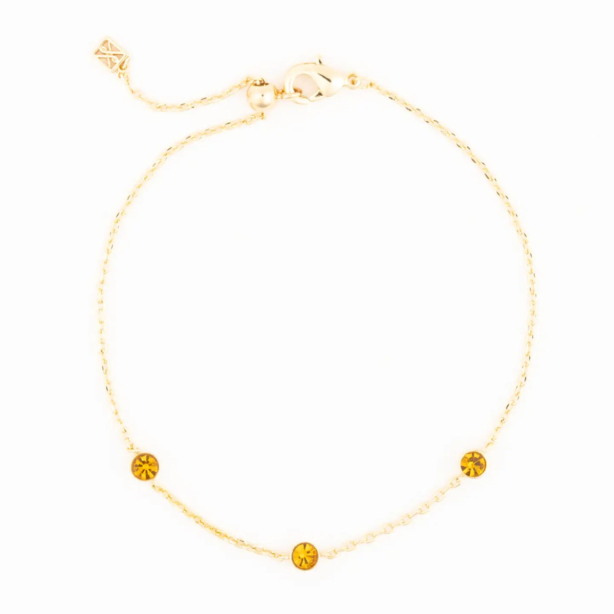 Kristina Birthstone Bracelet