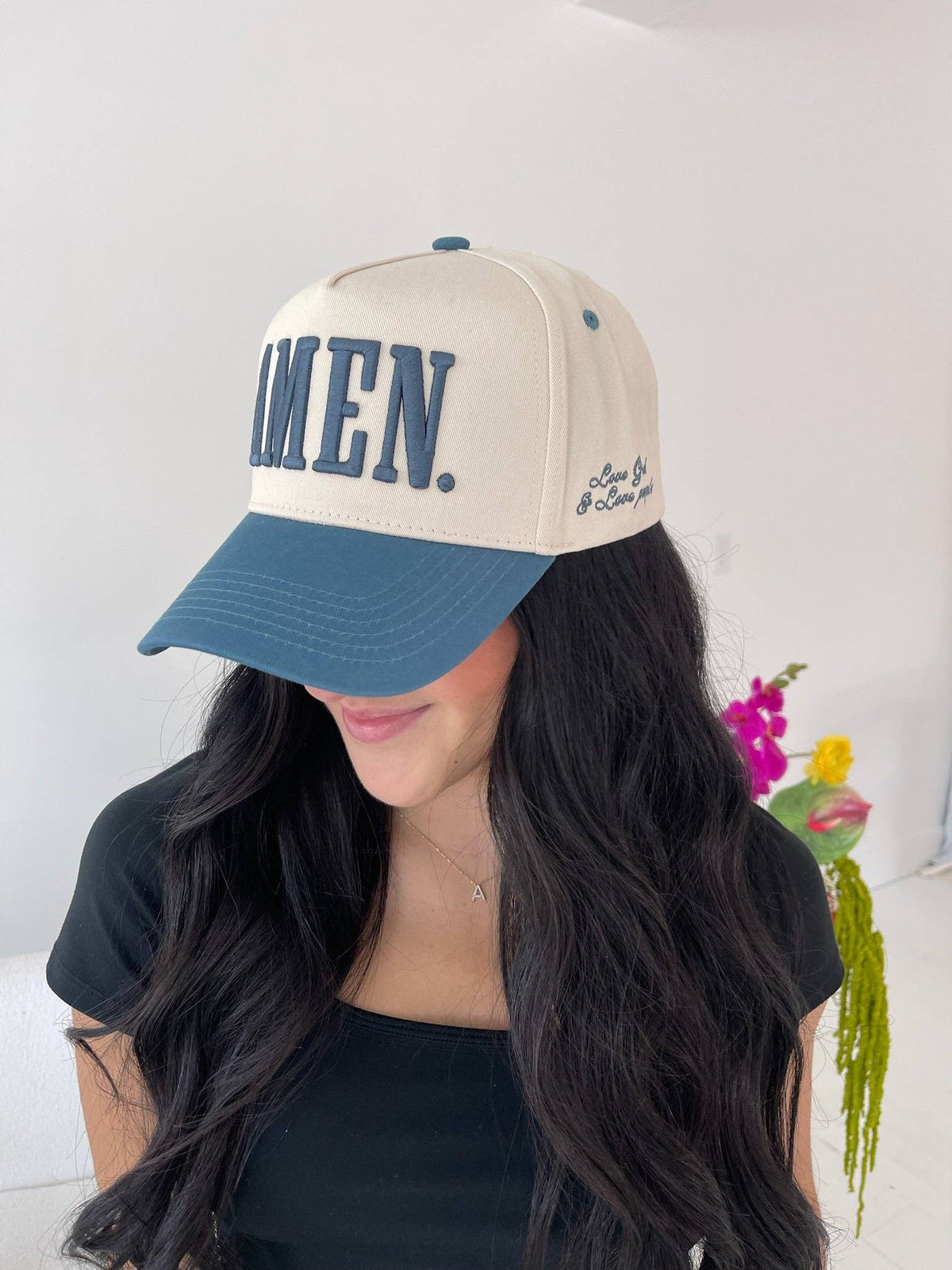 Vintage Trucker Hat- AMEN