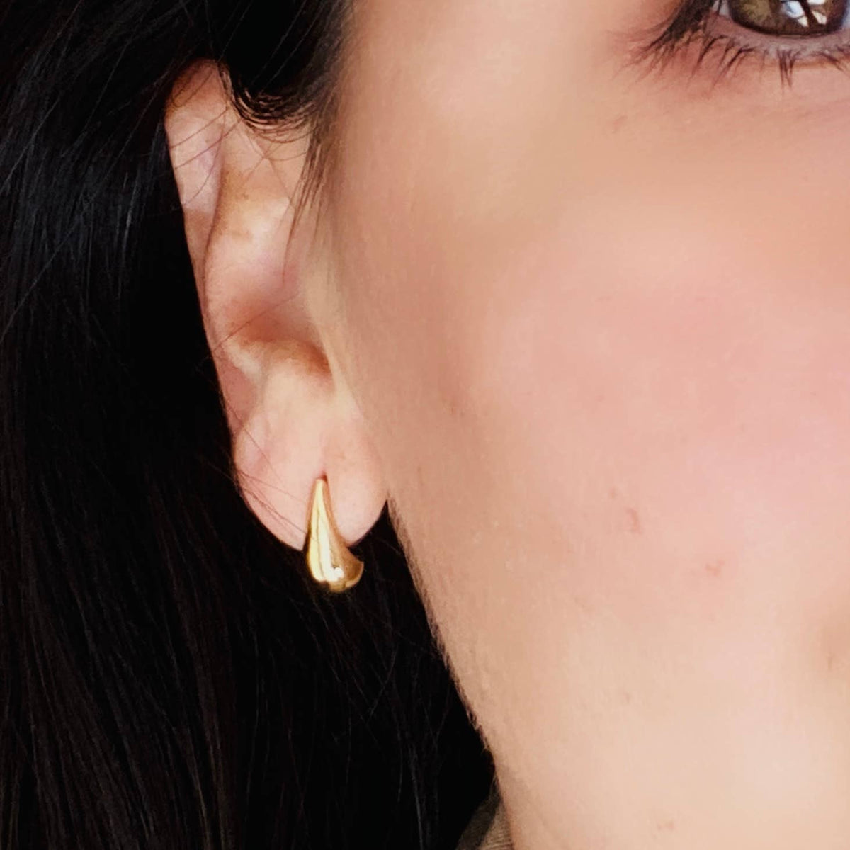 Teardrop Earrings 18k Gold Filled