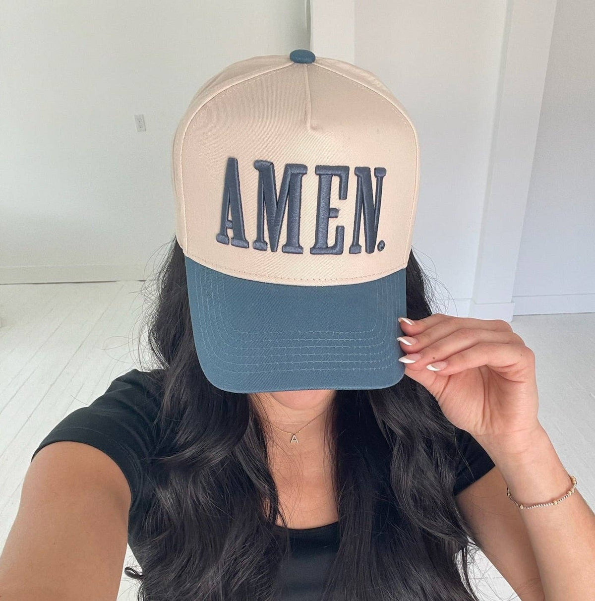 Vintage Trucker Hat- AMEN