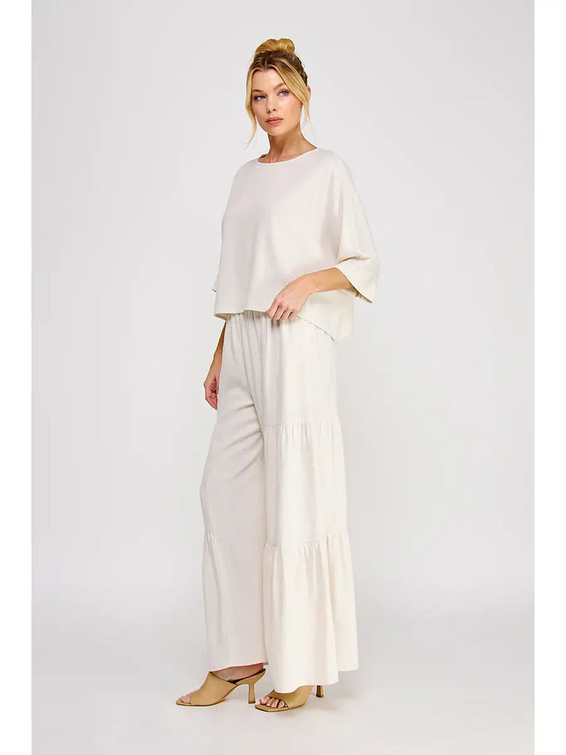 Elle Linen Top