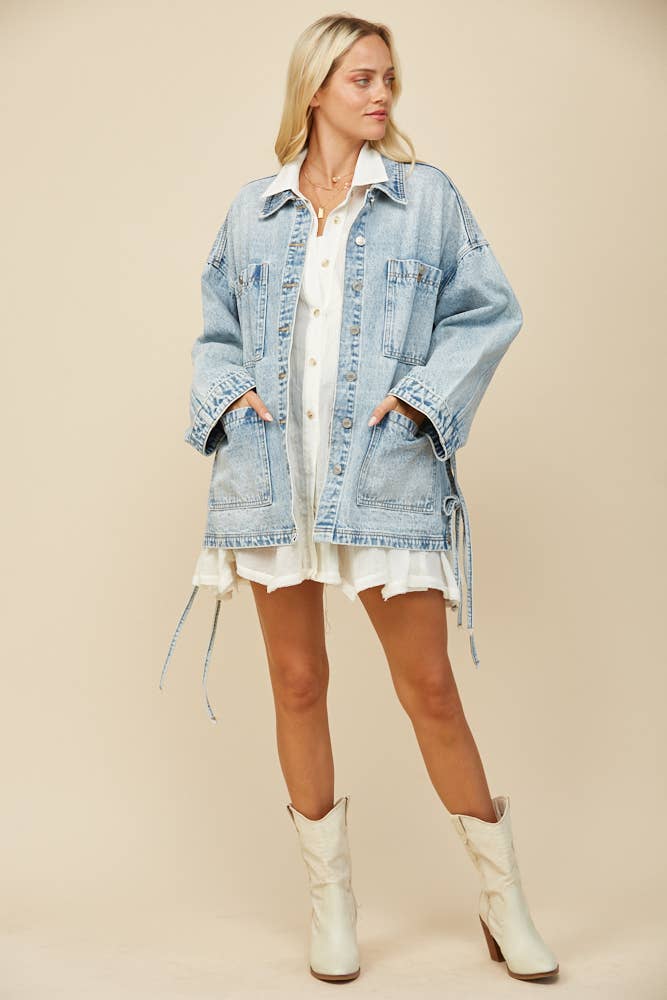 Blake Oversized Denim Jacket