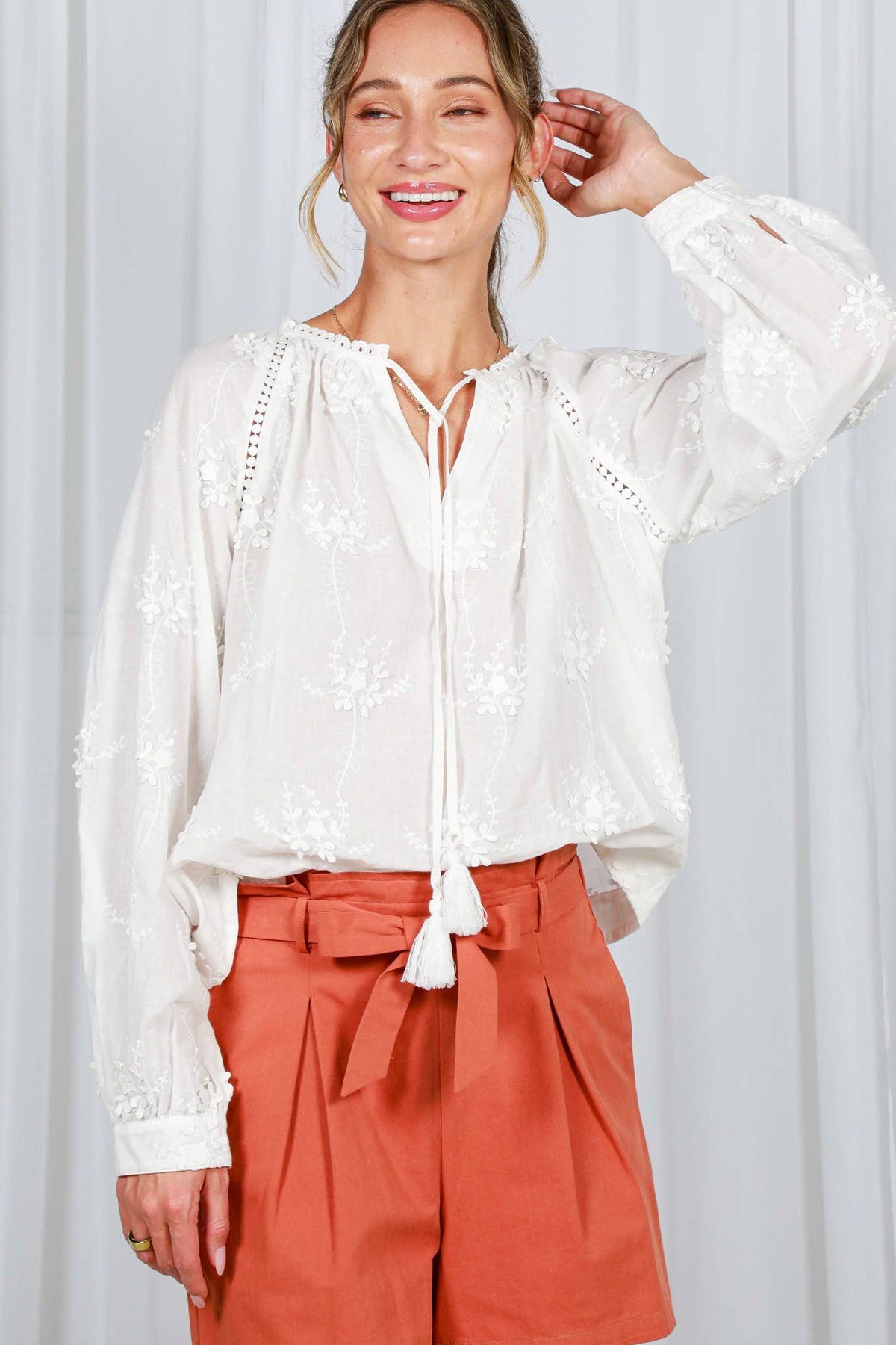 Florence Embroidered Blouse