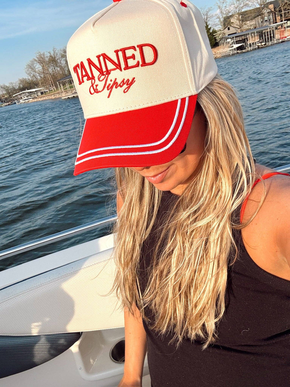 Vintage Trucker Hat- Tanned & Tipsy
