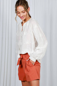 Florence Embroidered Blouse