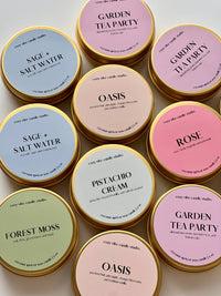 SUMMER CANDLES | 2oz Gold Tins