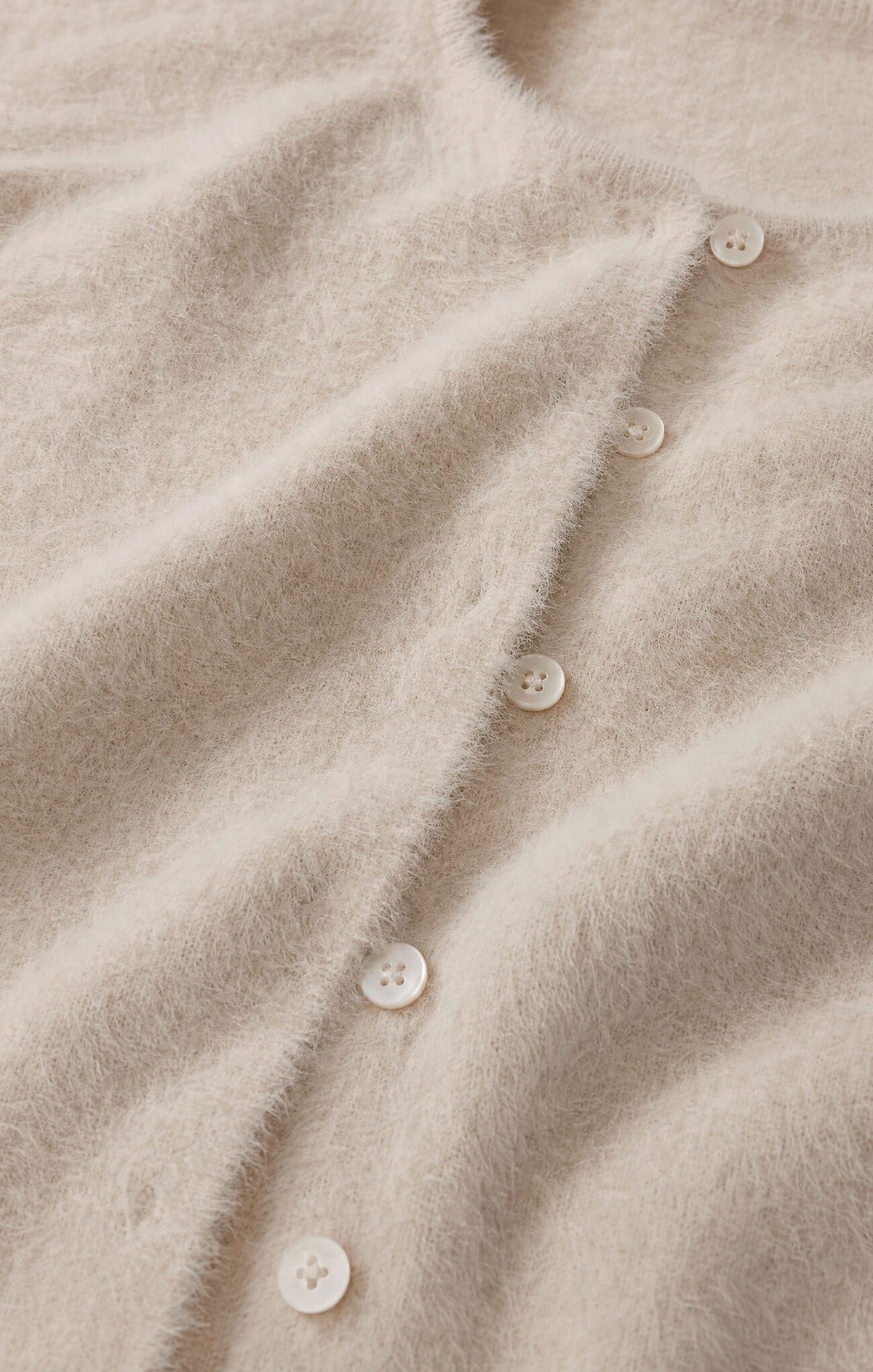 Winterglow Fluffy Cardigan