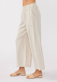 Striped Straight Leg Pants