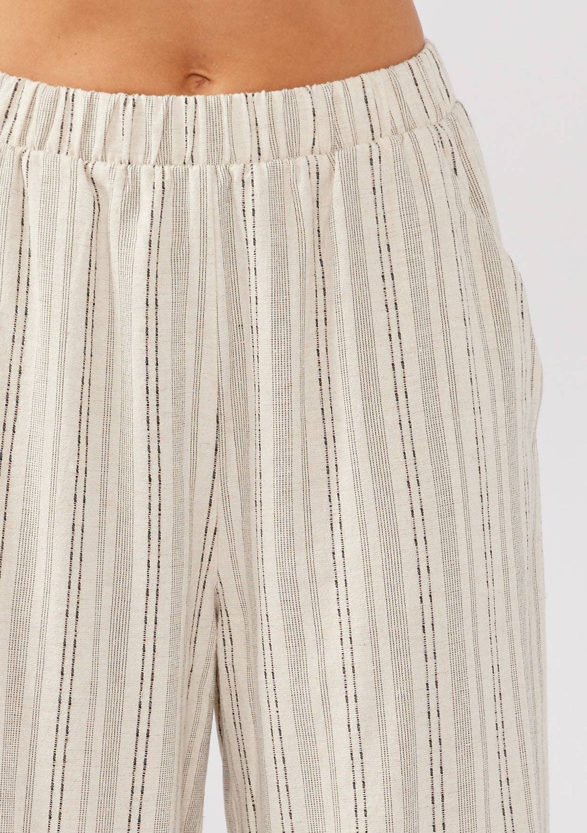 Striped Straight Leg Pants