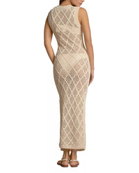 Lucia Crochet Maxi Dress Swim Cover-Up