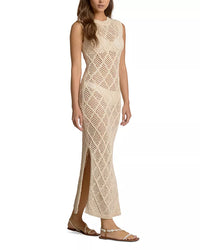 Lucia Crochet Maxi Dress Swim Cover-Up