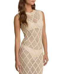 Lucia Crochet Maxi Dress Swim Cover-Up