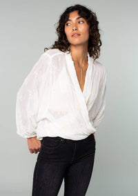 Embroidered Tie Front Cardigan