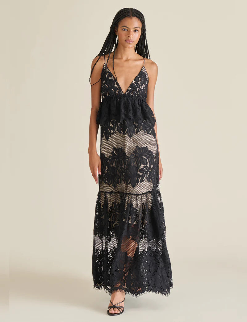 Annette Lace Maxi Dress