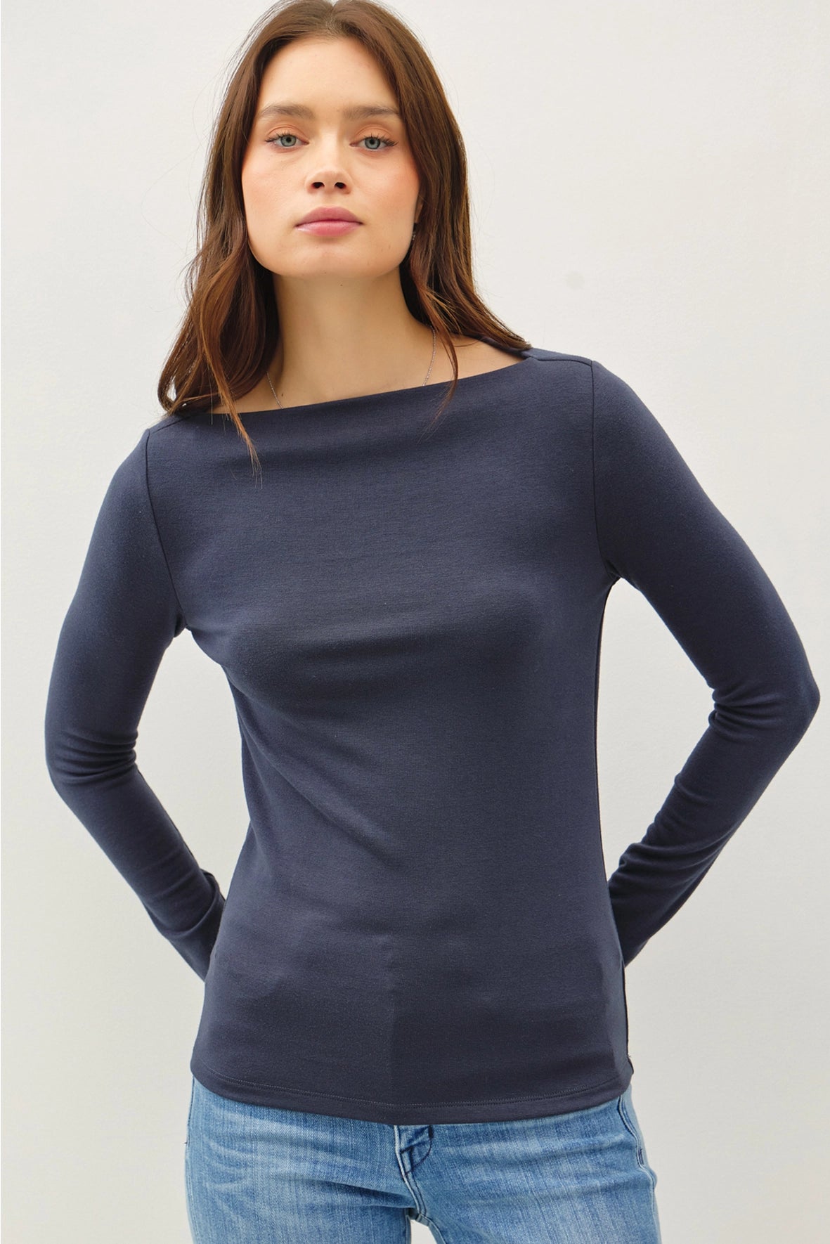 Macy Wide Neck Top