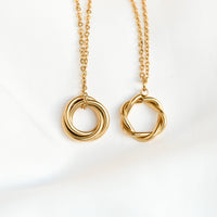 Delicate Circle Necklace