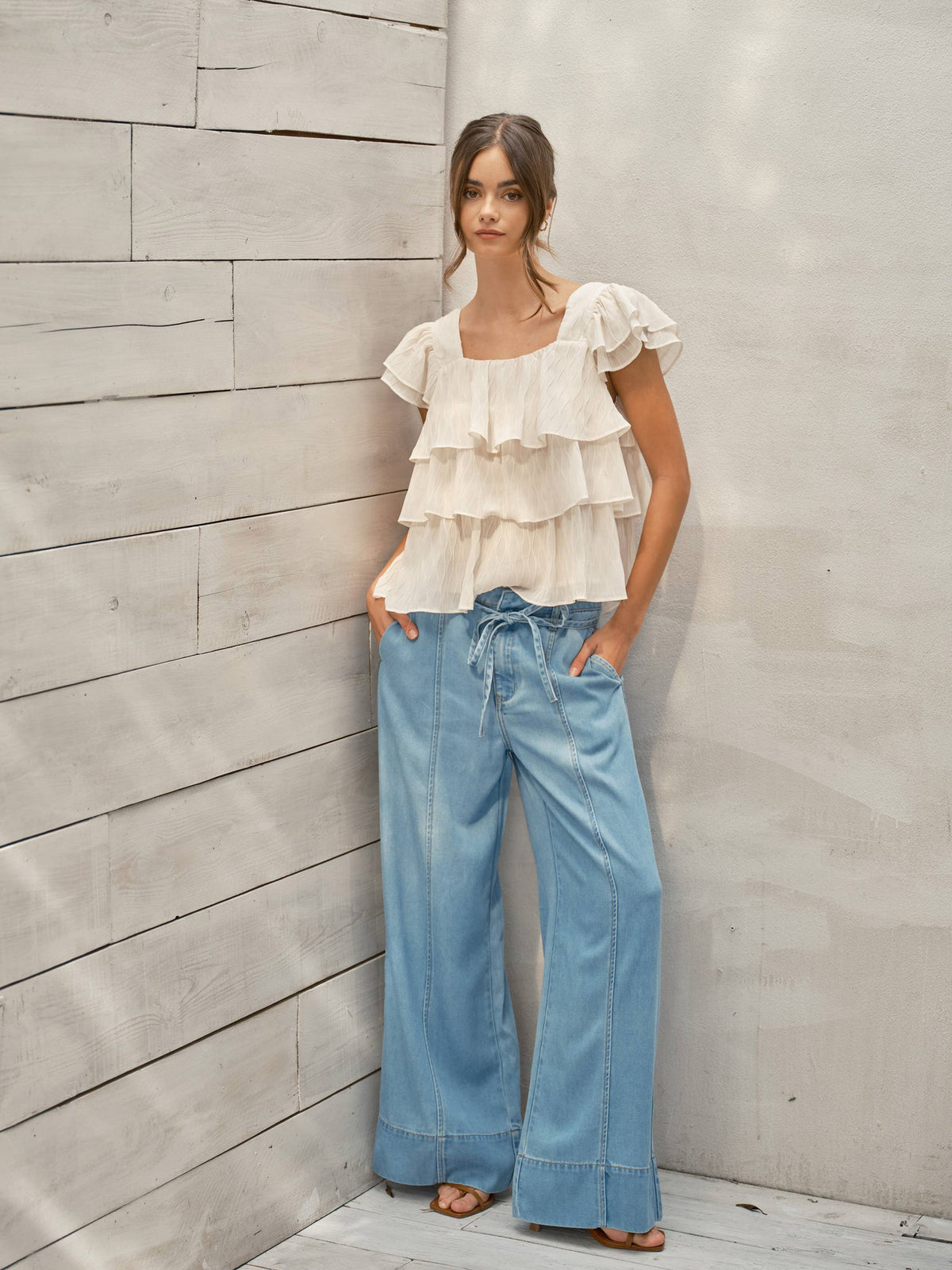 Alma Wide Leg Jeans