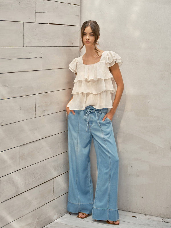 Alma Wide Leg Jeans