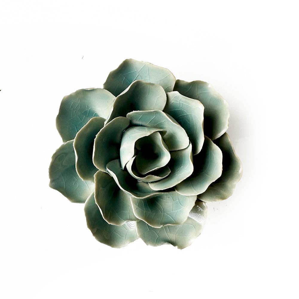 Ceramic Flower Wall Decor