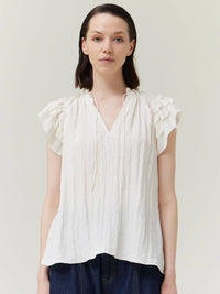 Calia Ruffle Sleeve Blouse