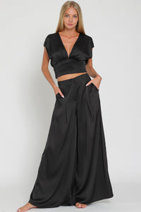 Evie Satin Top