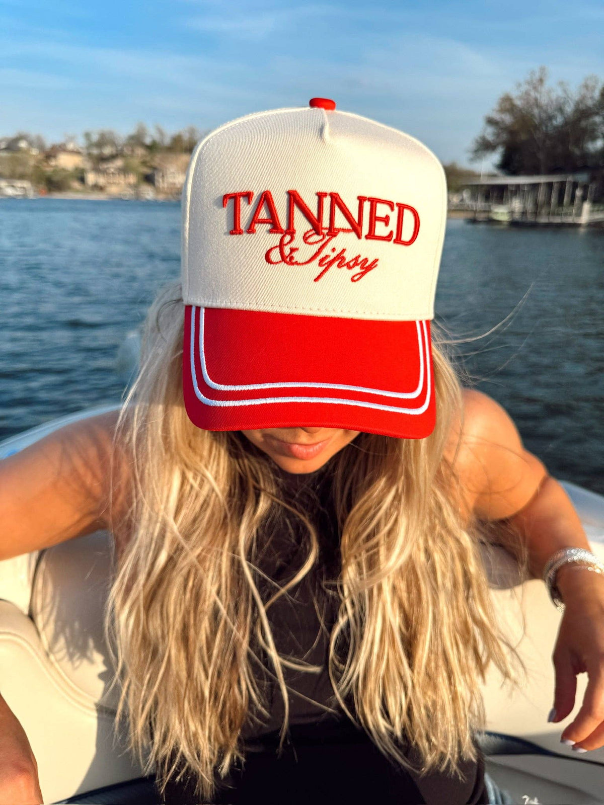 Vintage Trucker Hat- Tanned & Tipsy