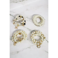Pearl Stackable Beaded Bracelet