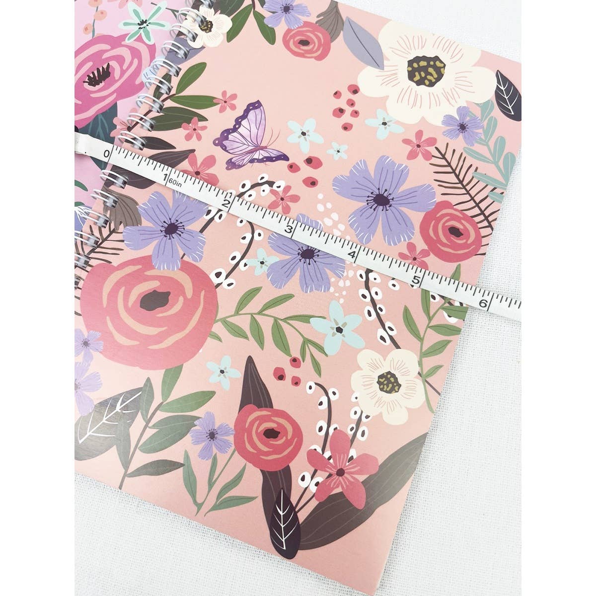 Floral Spiral Notebook