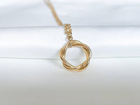 Delicate Circle Necklace