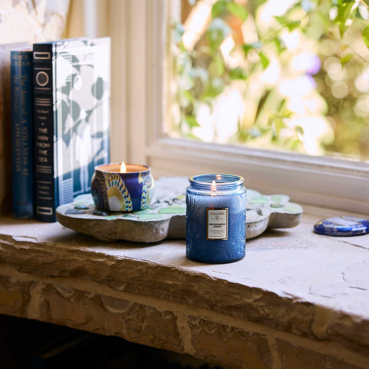 Mediterranean Lemon Jar Candle