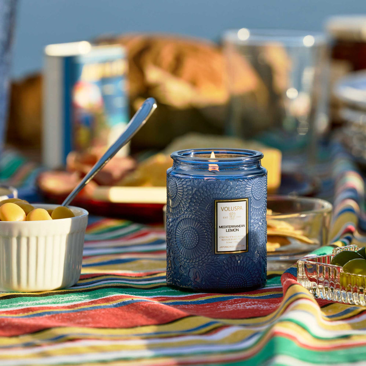 Mediterranean Lemon Jar Candle