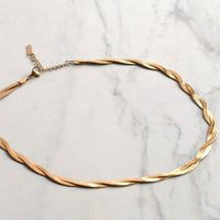 Twisted Herringbone Necklace