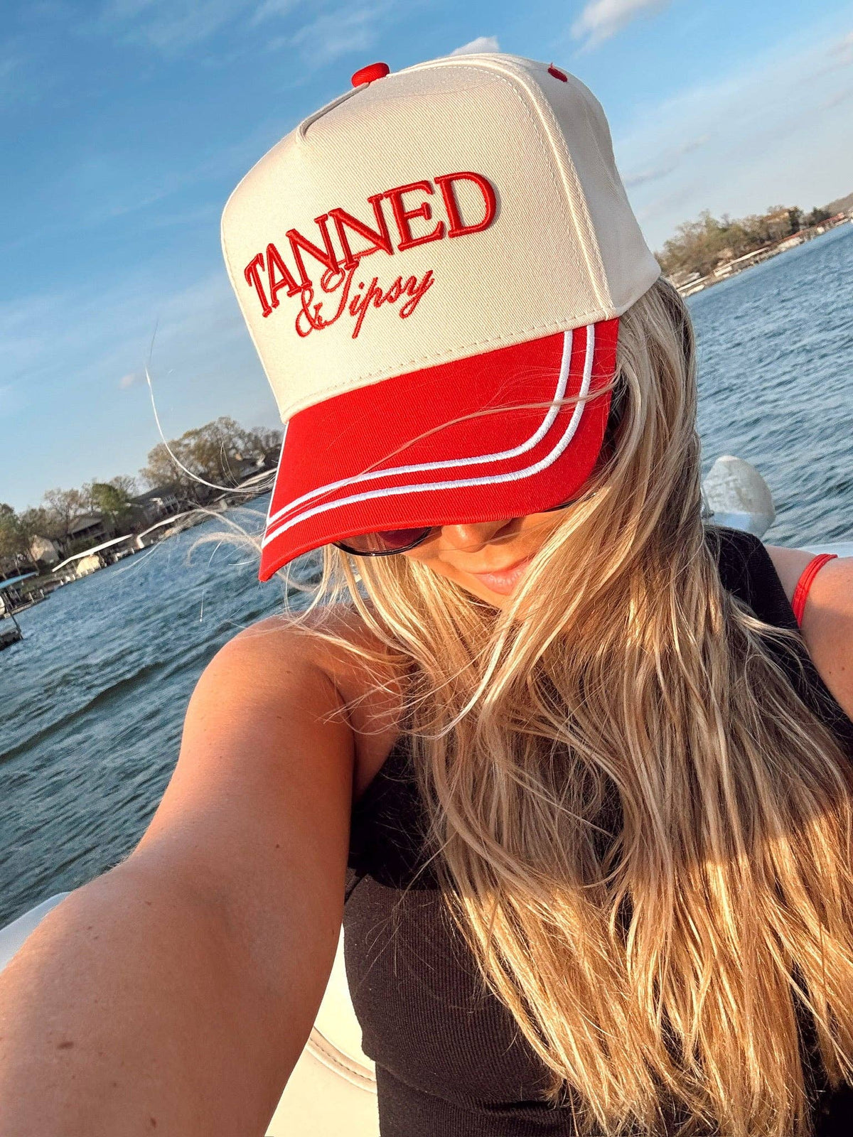 Vintage Trucker Hat- Tanned & Tipsy