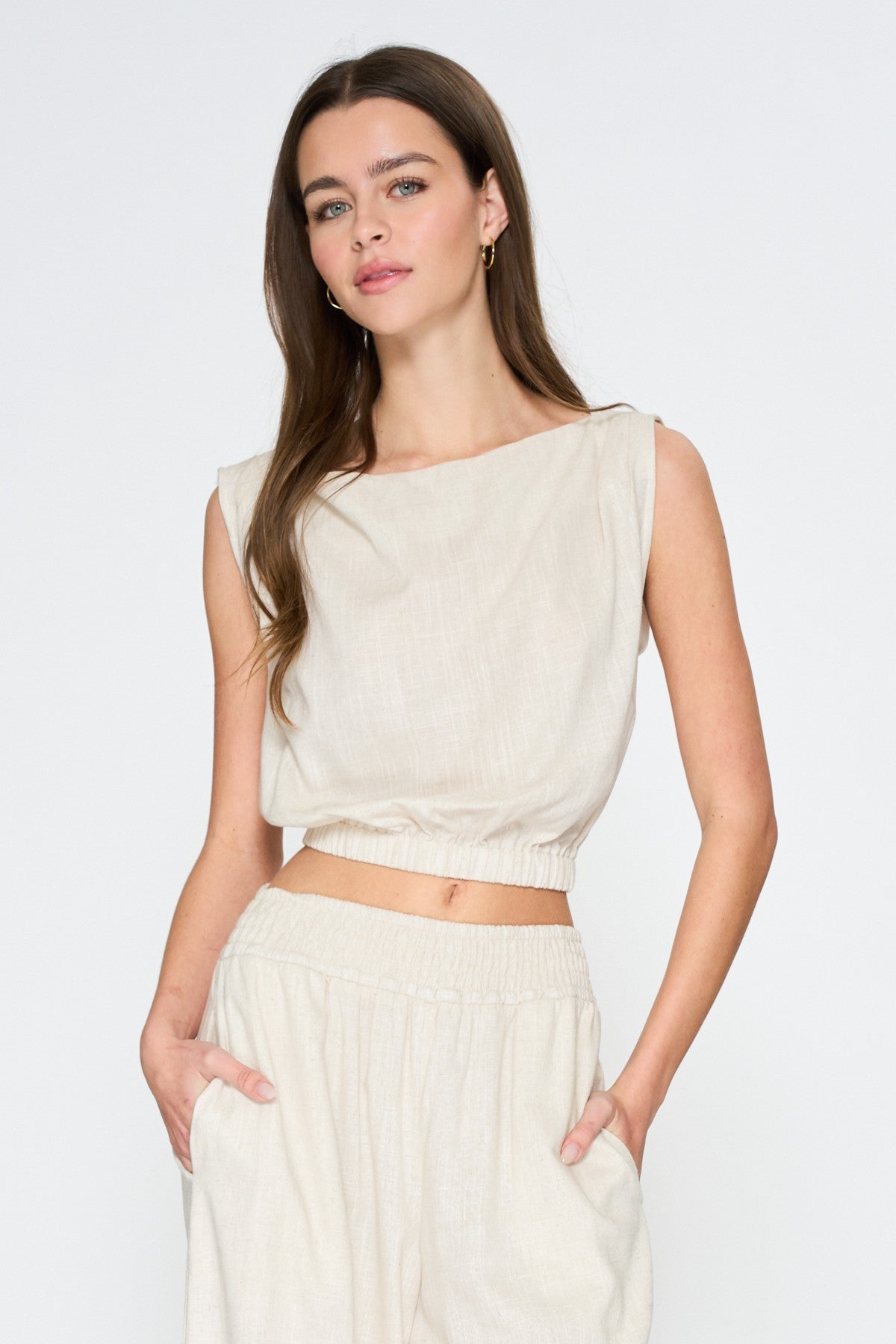 Korri Linen Top