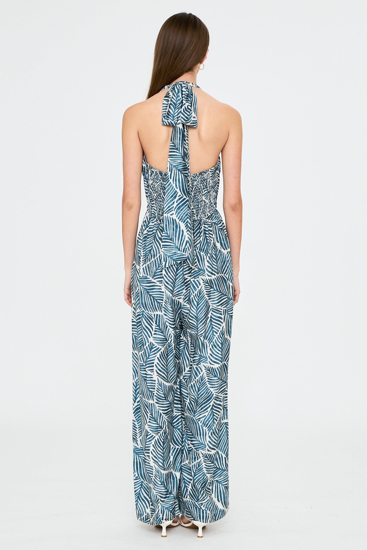 Fern Halter Neck Jumpsuit