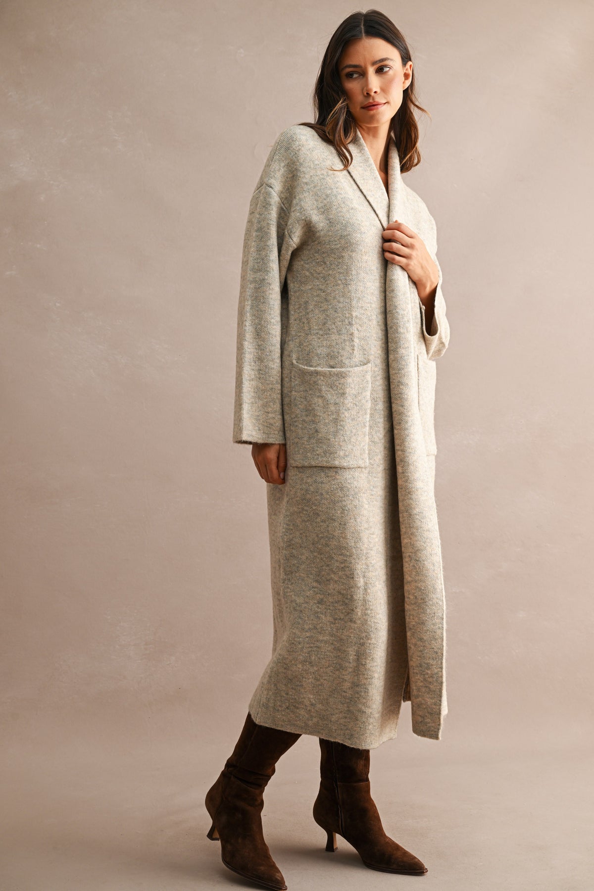 Nancy Open Front Cardigan