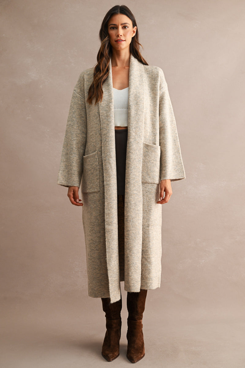 Nancy Open Front Cardigan