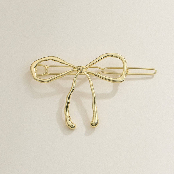 Metal Flower Hair Claw Clip