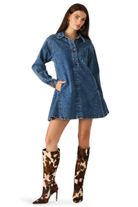 Edith Denim Dress