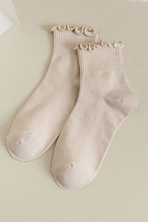 Ruffle Ankle Socks